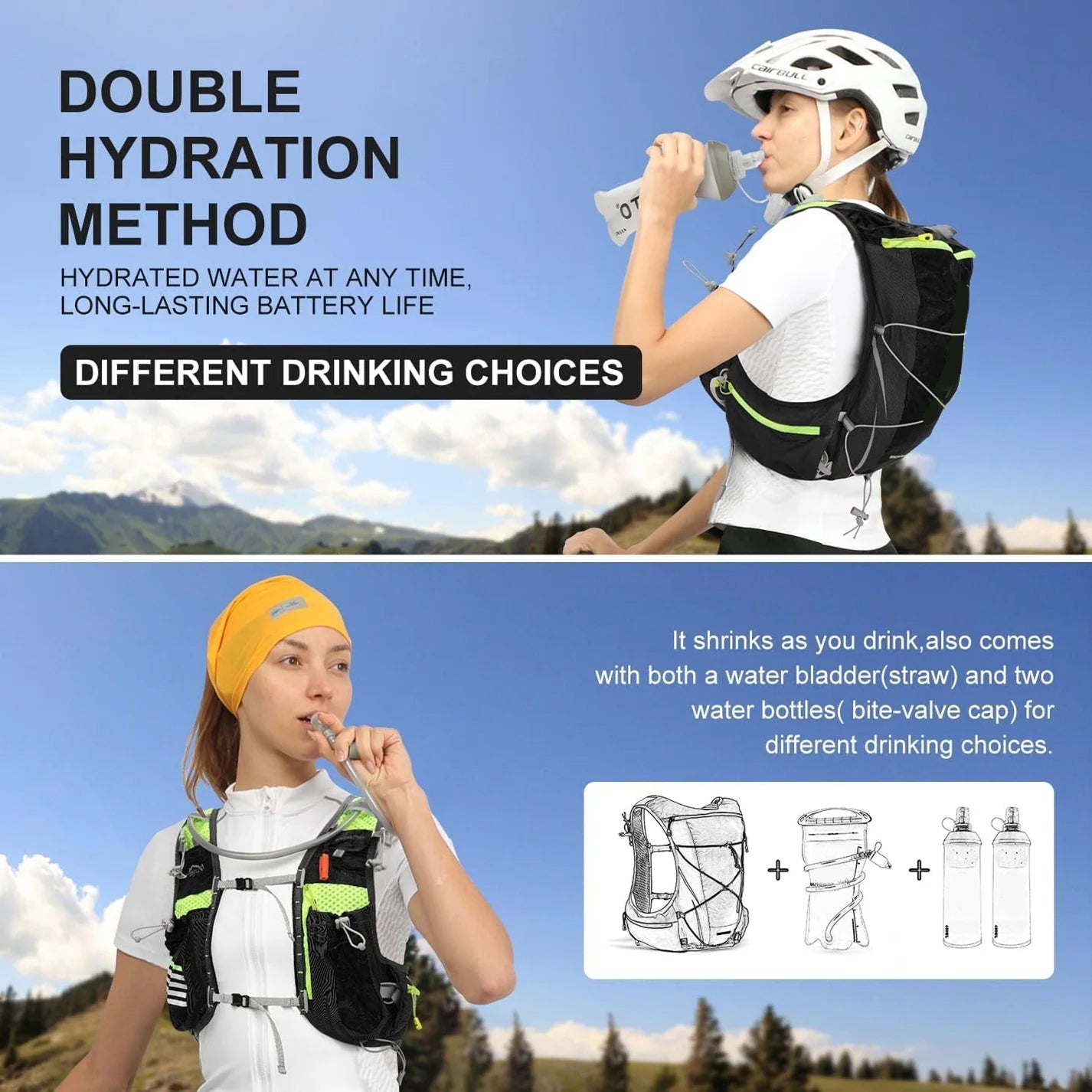 BackyMove Hydration Backpack