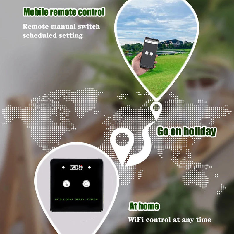 PazoMisto WiFi Intelligent Spray System for Landscapes