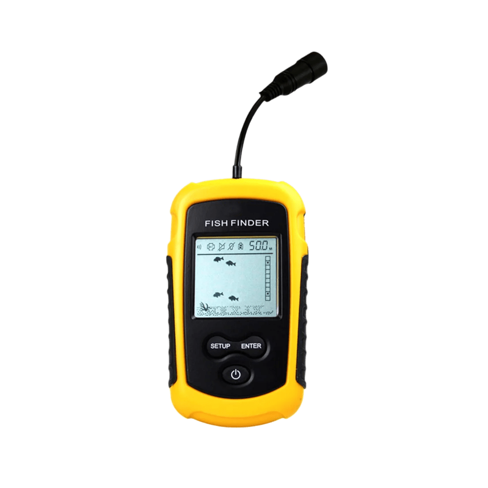 FishiGill 100M Portable Sonar Fish Finder with LCD Display