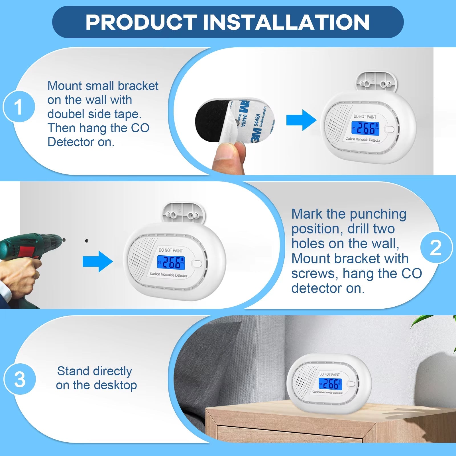 AirAnzel CO Detector