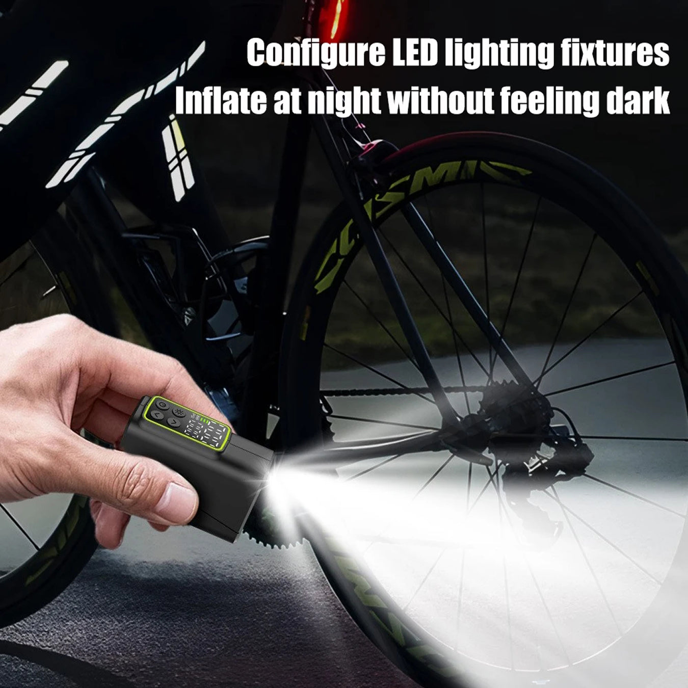 AirVoltix Electric Bike Pump