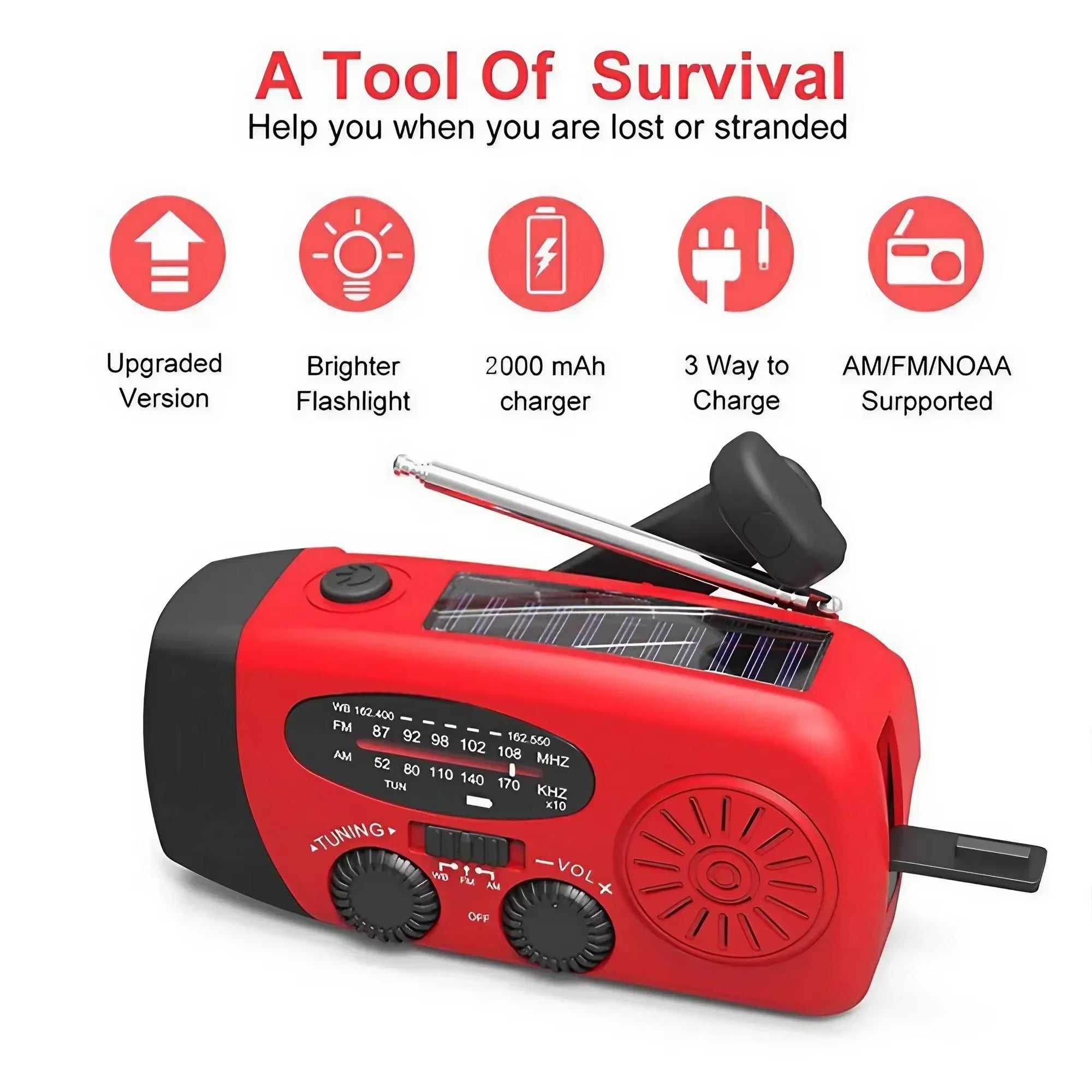 BeacinRil Emergency Radio