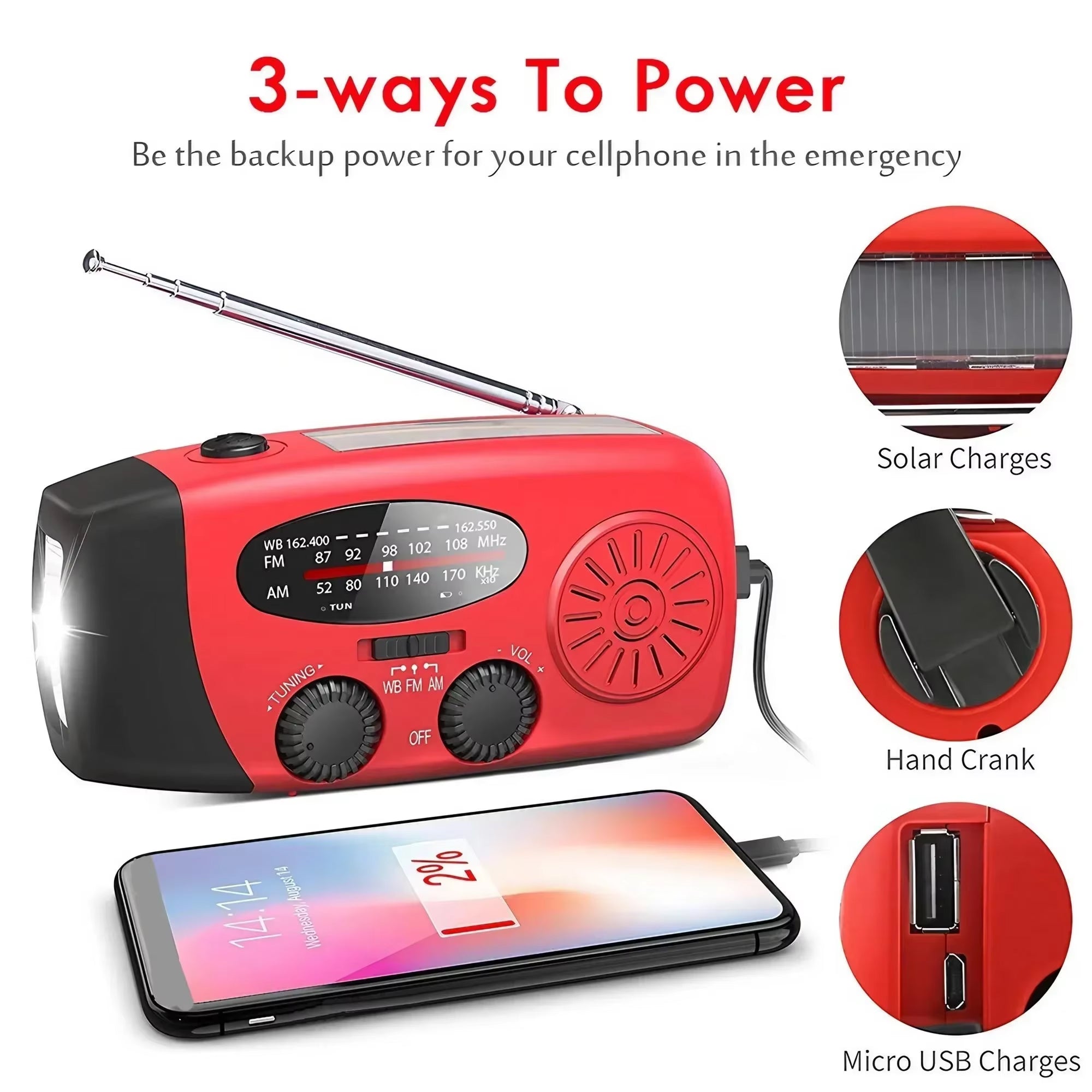 BeacinRil Emergency Radio