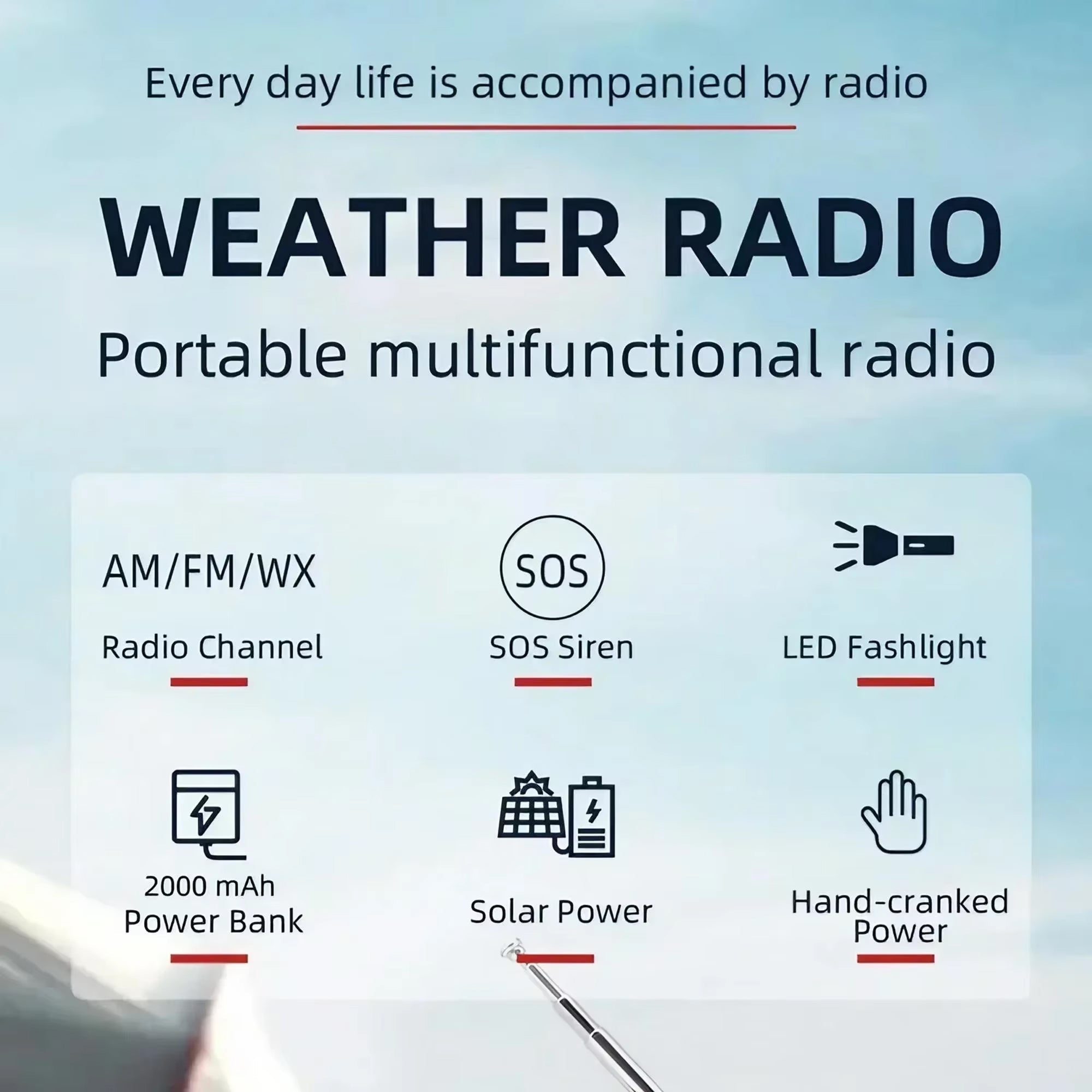 BeacinRil Emergency Radio
