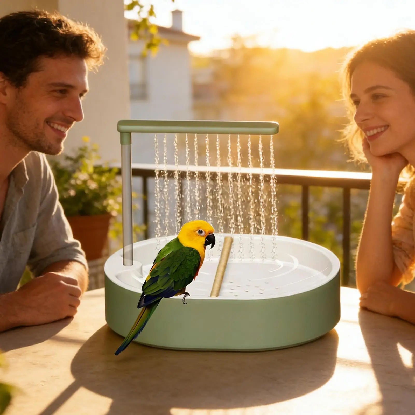 ChirpiBat Bird Bath