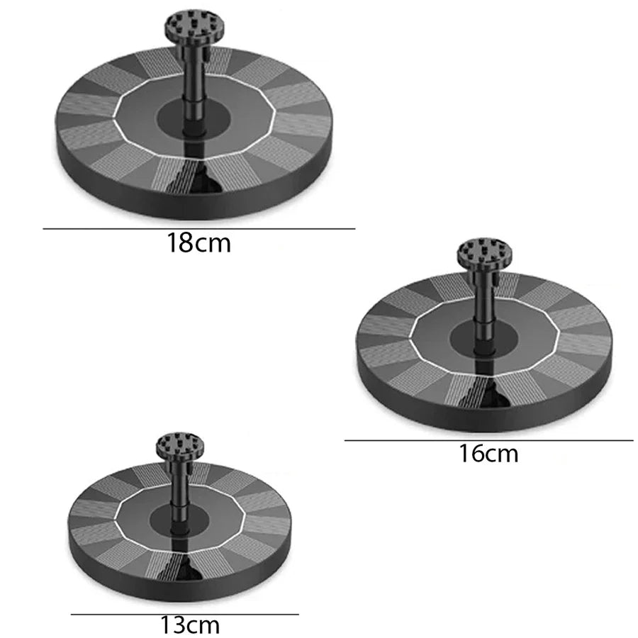 SolaryVex Floating Solar Fountain